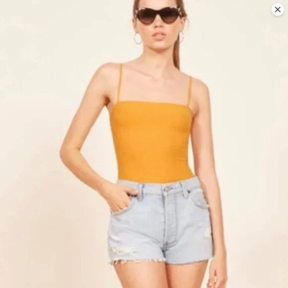 Reformation Crystal Bodysuit Size XS NEW - Picture 1 of 3